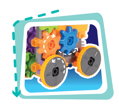 Set de constructie 3 in 1 STEM  - Robotel & masinute saniter [1]