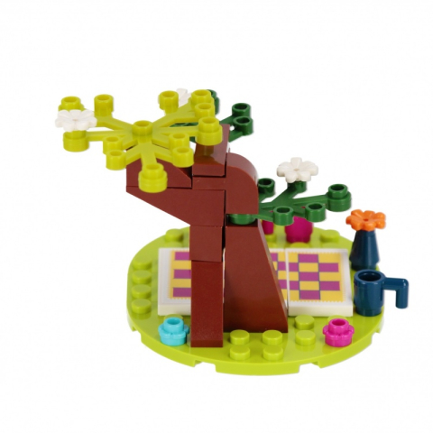 Set de constructie Alleblox Girls World - in parc la picnic- AB6027 / 547907, 45 piese, 6+ [3]