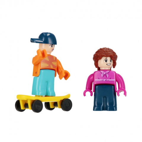 Set de constructie Alleblox Girls World - in parc la picnic- AB6027 / 547907, 45 piese, 6+ [5]