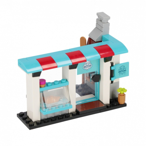 Set de constructie Alleblox Girls World - stand de brutarie - AB6025 / 547905, 99 piese, 6+ [4]