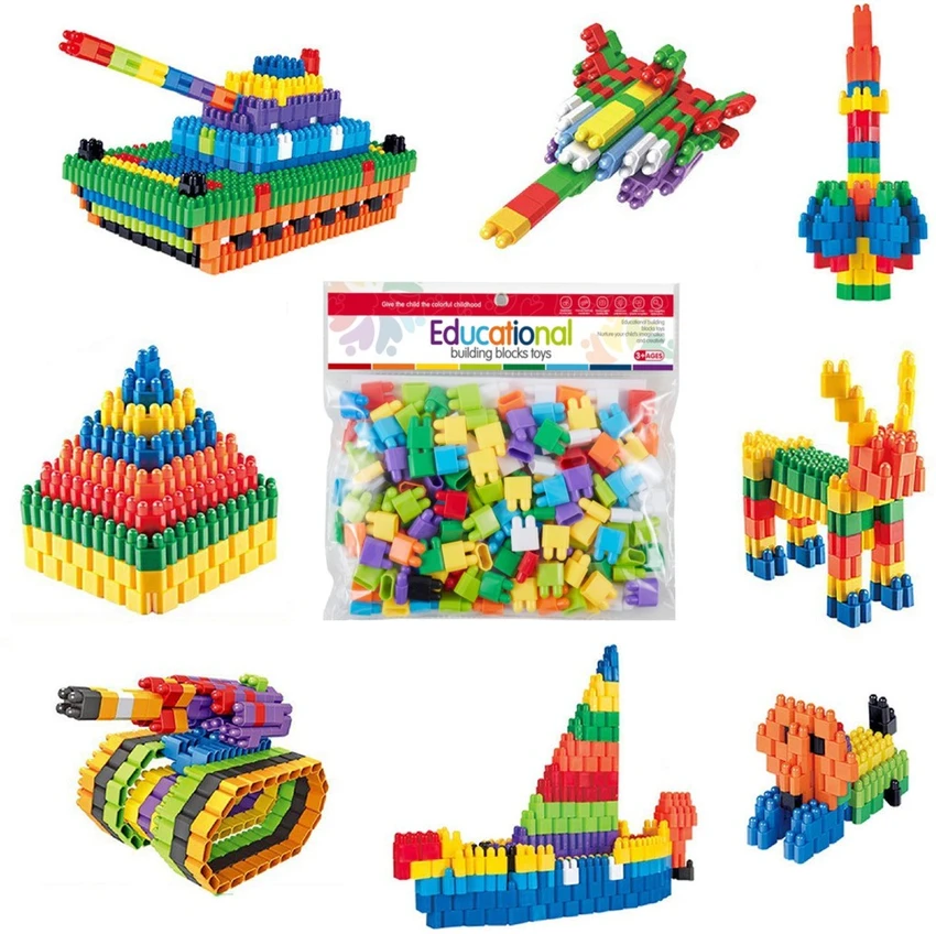 Lichidare stoc - Totul la 9.90 Lei - Set Constructie 187 Piese – Rocket Blocks pentru Copii Creativi