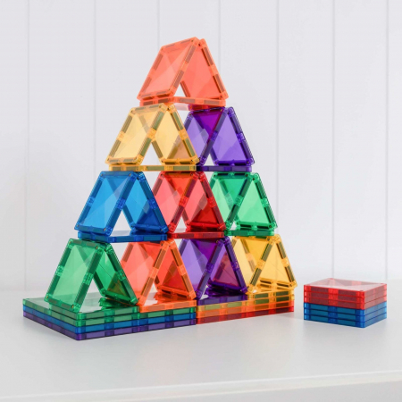 Set de constructie magnetic, 40 piese, Rainbow - Micostore.ro [1]