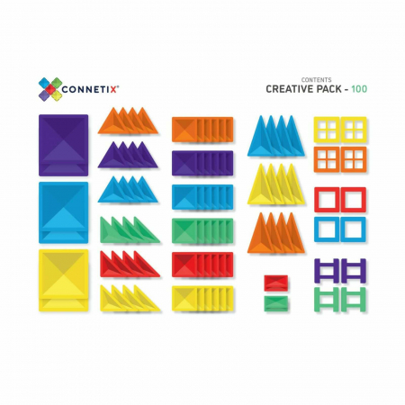 Connetix - Set de constructie magnetic, 100 piese - Micostore.ro [13]