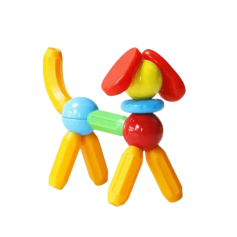 Jucării și Jocuri pentru copii - Set de constructie magnetic - STICK (26 piese)