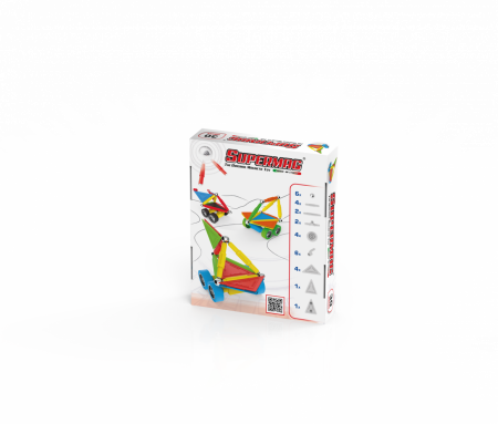 Set de constructie magnetic Supermag Projects Masini, 30 piese [1]