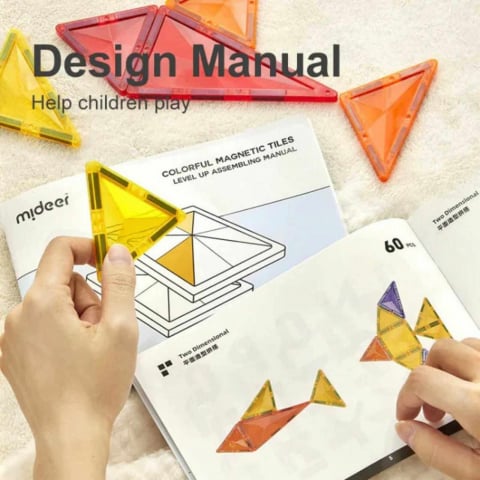Mideer - Set de constructie magnetic, 60 piese - Micostore.ro [9]