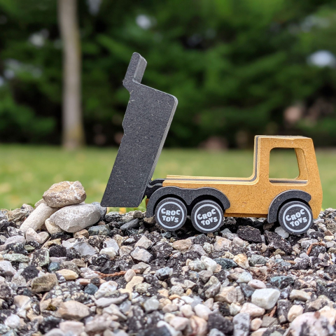 Set de constructie vehicul de santier Basculanta Ben, Croc toys, varsta 6 - 9 ani, Baiat [1]