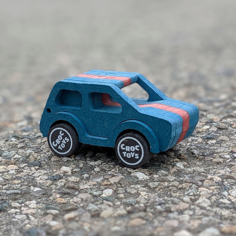 Set de constructie vehicul electric Monik, Croc toys, varsta 6 - 9 ani, Baiat, Fata [1]