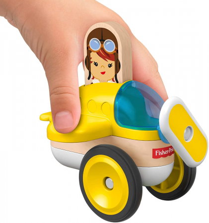 Set de constructie, Aeroport - 15 piese, Wonder Makers - Fisher Price [2]