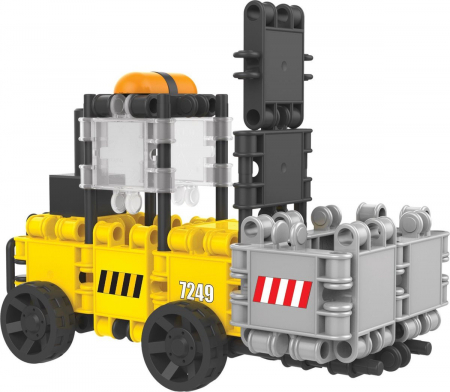 Set de construit, 90 piese, Vehicule de constructie, Clicformers, varsta 6 - 9, 9+ ani, Baiat [2]