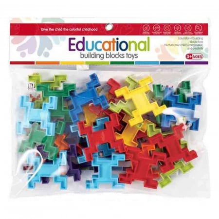 Set 28 Piese si Jocuri de Constructie pentru Copii [1]