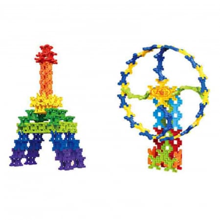 Set 28 Piese si Jocuri de Constructie pentru Copii [2]
