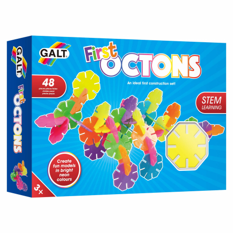 Jucării și Jocuri pentru copii - Set de construit - First Octons - 48 piese