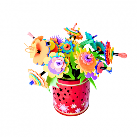 Art & Craft si Artizanat - Set de creatie - Buchetul de flori