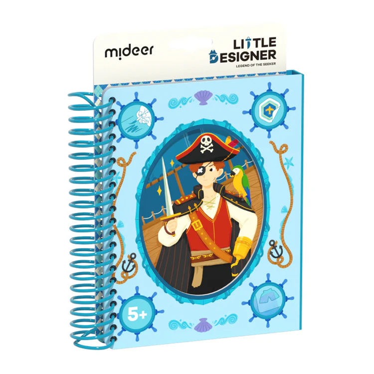 Seturi creative pentru copii - Set de creatie Micul Designer in cautarea legendelor cu pirati