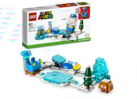 LEGO® - Set de extindere - Costum Mario Crio si Lumea Glaciara, varsta de la 6 ani la 12 ani