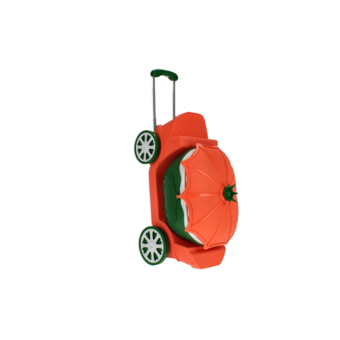 Set de joaca 4 in 1 - bucatarie utilata - accesorii diverse, cu maner, pe roti, verde-portocaliu, MegaCreative 460502, 3+ ani [2]
