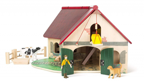 Jucării și Jocuri pentru copii - Set de joaca Ferma cu figurine