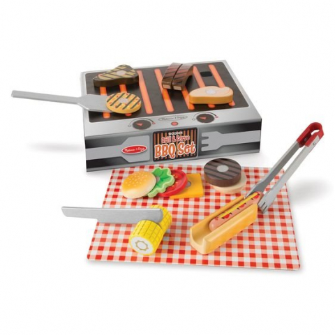 Jucării și Jocuri pentru copii - Set de joaca La gratar - Melissa & Doug
