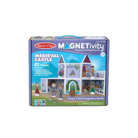 Jucării și Jocuri pentru copii - Set de joaca magnetic Castel medieval - Melissa & Doug