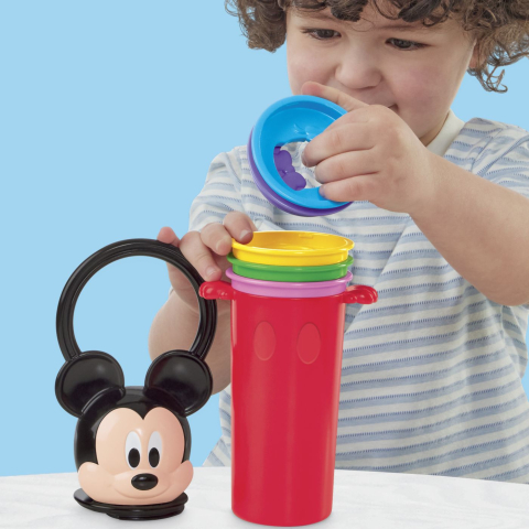 Set de joaca stivuibil distractiv play doh disney junior copii varsta 2 ani - 7 ani [4]
