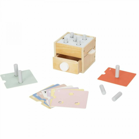 Cutie Educativa cu Jucarii Montessori Copii 2 ani+ Matematica si Alfabet [1]