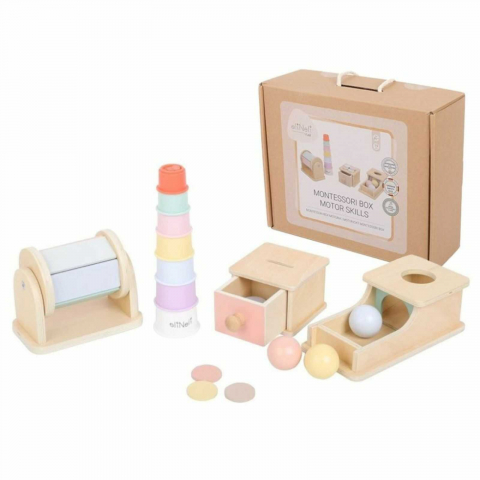 Jucării Montessori si Activități - Jucarii Montessori pentru Motricitate Bebelusi, din Lemn, 2 ani+