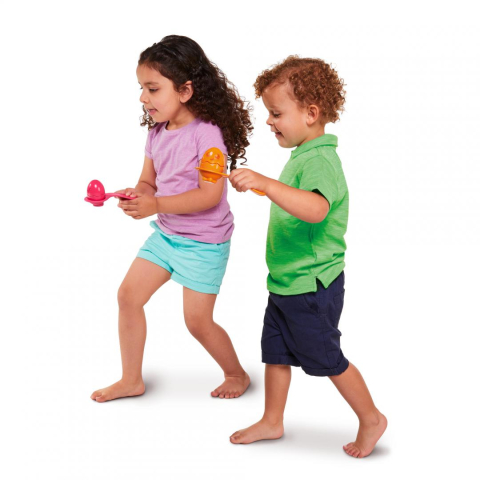 Set linguri si oua copii 6-36 luni | jucarie educativa motricitate si culori [2]