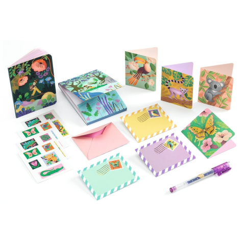 Set de papetarie Marie, Djeco pentru Fata varsta 3 - 6, 6 - 9, 9+ [2]