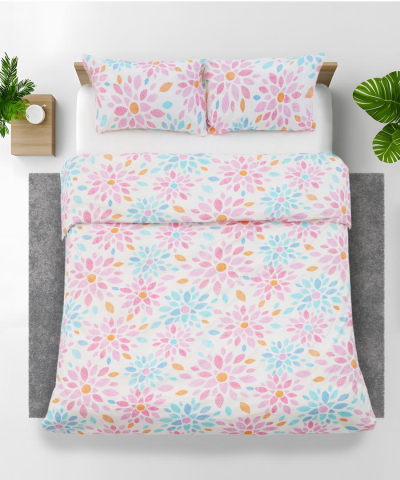 Set de pat,cearceaf cu elastic 180x200,joy [3]