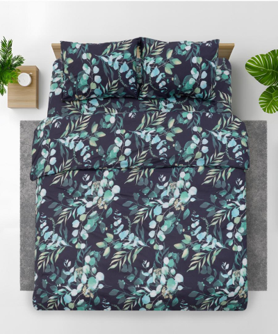 Set de pat king size bumbac, 92 gsm,jade [1]