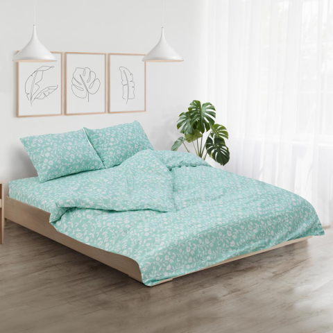 Set de pat king size bumbac, 92 gsm,nova [4]