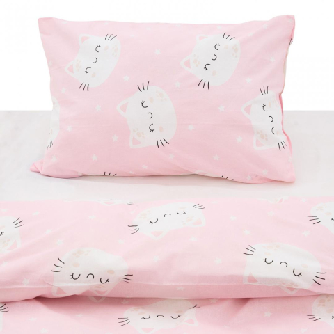 Set de pat single bumbac, 92 gsm, cat [3]