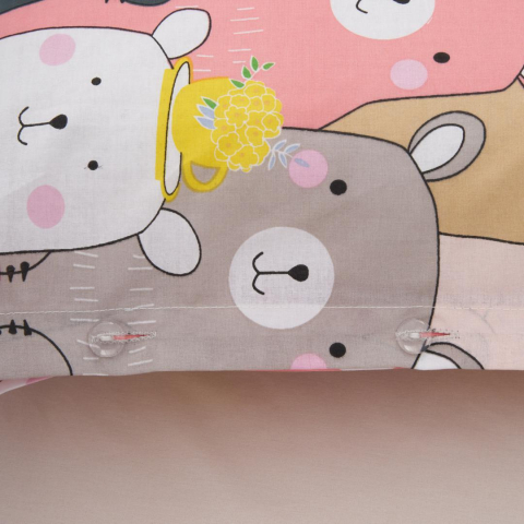 Set de pat single bumbac animals [6]