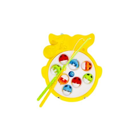 Set de pescuit - joc magnetic - contine 2 undite si 8 pesti, MegaCreative 474349, 3+ ani [1]