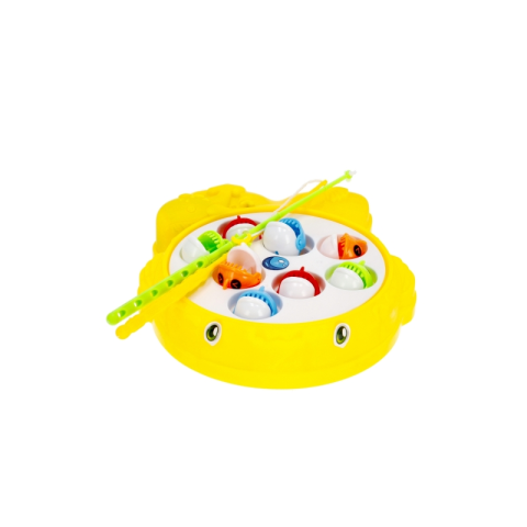 Set de pescuit - joc magnetic - contine 2 undite si 8 pesti, MegaCreative 474349, 3+ ani [3]