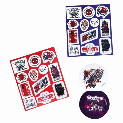 Set de pictura geanta transparenta spider man evergreen [4]