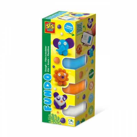 Art & Craft si Artizanat - Set de plastilina pentru modelat, 3 ani+