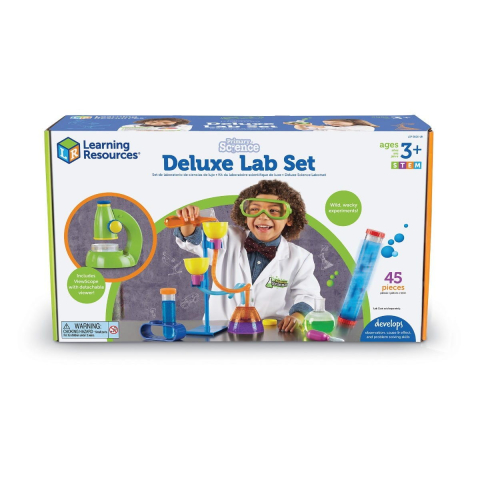 Set de stiinta primar Deluxe cu microscop [6]