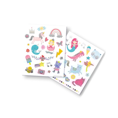 Set de tatuaje pentru copii cu personaje din basme, copii varsta 3 ani+ [1]