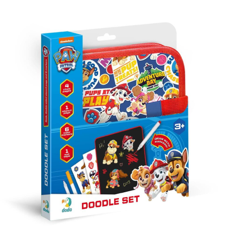 Art & Craft si Artizanat - Set desen pentru calatorii - Patrula Catelusilor