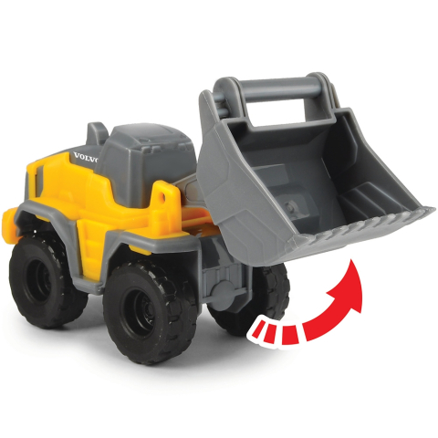 Set Dickie Toys Volvo Micro Workers 9 cm cu 5 vehicule [6]