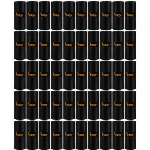 Set 1000 Saci Excremente Caini cu Dispenser Os – 50 Role, Negru [4]