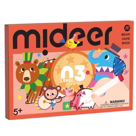 Jucării și Jocuri pentru copii - Set Educativ de Pictura Mideer Let’s Paint Nivelul 03 – Tehnici Avansate si Expresie Artistica