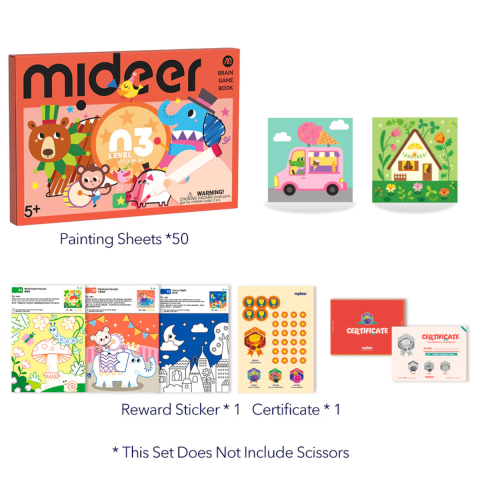 Set Educativ de Pictura Mideer Let’s Paint Nivelul 03 – Tehnici Avansate si Expresie Artistica [5]