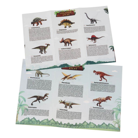 Set excavatie dinozauri copii, ou mare cu 12 dinozauri, jucarie educativa STEM, 6 ani+ [7]