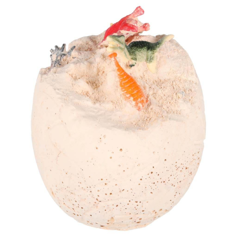 Set excavatie dinozauri copii, ou mare cu 12 dinozauri, jucarie educativa STEM, 6 ani+ [4]