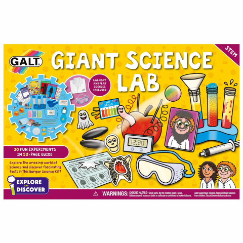 Jucării STEM, Știință şi Experimente - Set experimente - Giant Science Lab