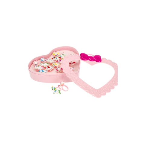 Set fashion - cutie de bijuterii cu inele - 20buc / set, MegaCreative 454576, 3+ ani [7]
