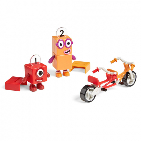 Set figurine Numberblocks - Aventuri pe bicicleta cu Unu & Doi [1]
